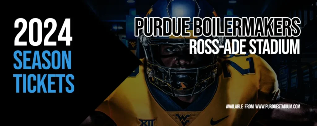 Purdue Boilermakers Football 2024 Season Tickets at Ross-ade Stadium